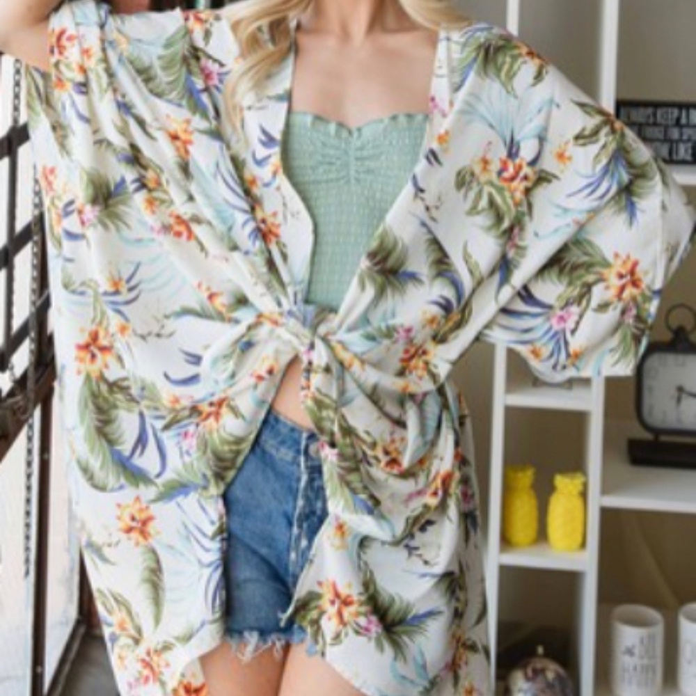 Floral Kimono